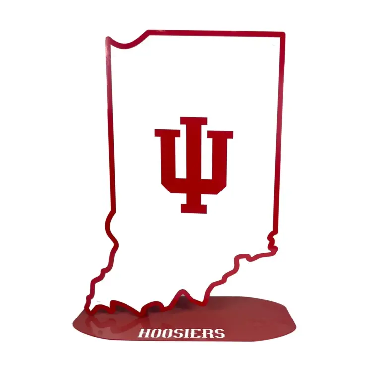 2' indiana logo on base