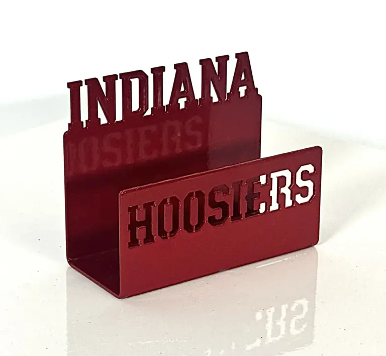 Indiana Hoosiers Card Holder - Gameday Ironworks Indiana hoosiers card holder - image 2