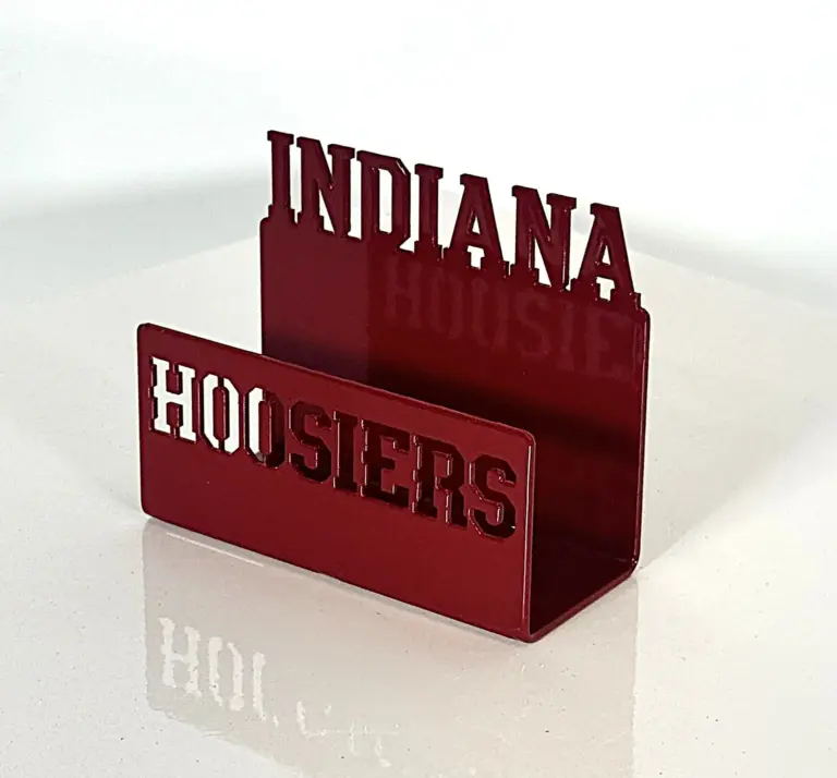 Indiana Hoosiers Card Holder - Gameday Ironworks Indiana hoosiers card holder - image 3