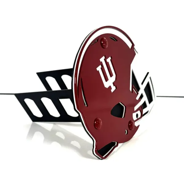 Indiana Football Helmet Hitch Cover - Gameday Ironworks Indiana football helmet hitch cover