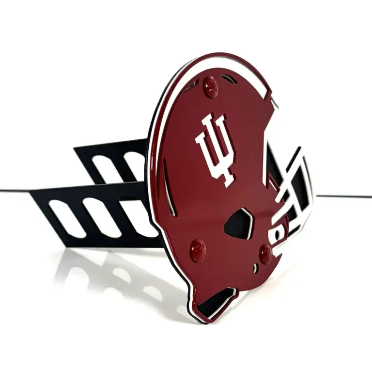 Indiana Football Helmet Hitch Cover - Gameday Ironworks Indiana football helmet hitch cover - image 2