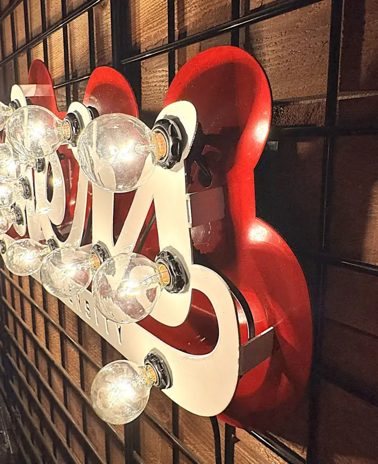 Indiana hoosiers 3d lit sign - image 4