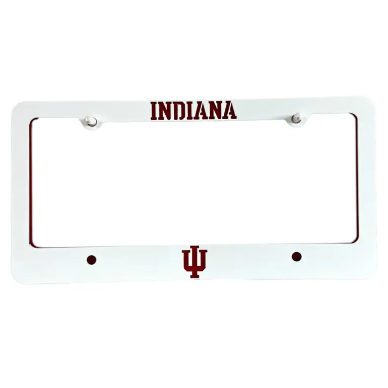Indiana logo tag frame