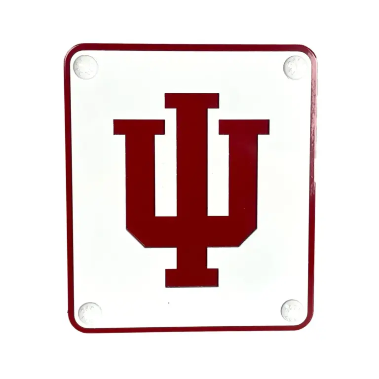 Indiana Logo Hitch Cover - Gameday Ironworks Indiana logo hitch cover