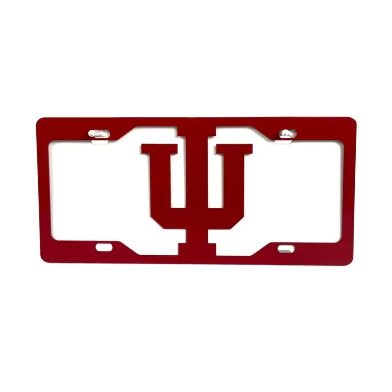 Iu Logo Tag - Gameday Ironworks Iu logo tag