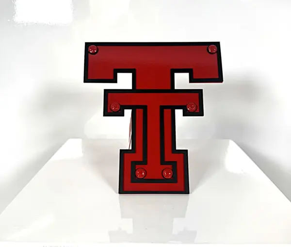 Texas Tech University Hitch Cover- Double T - Gameday Ironworks Texas tech university hitch cover- double t