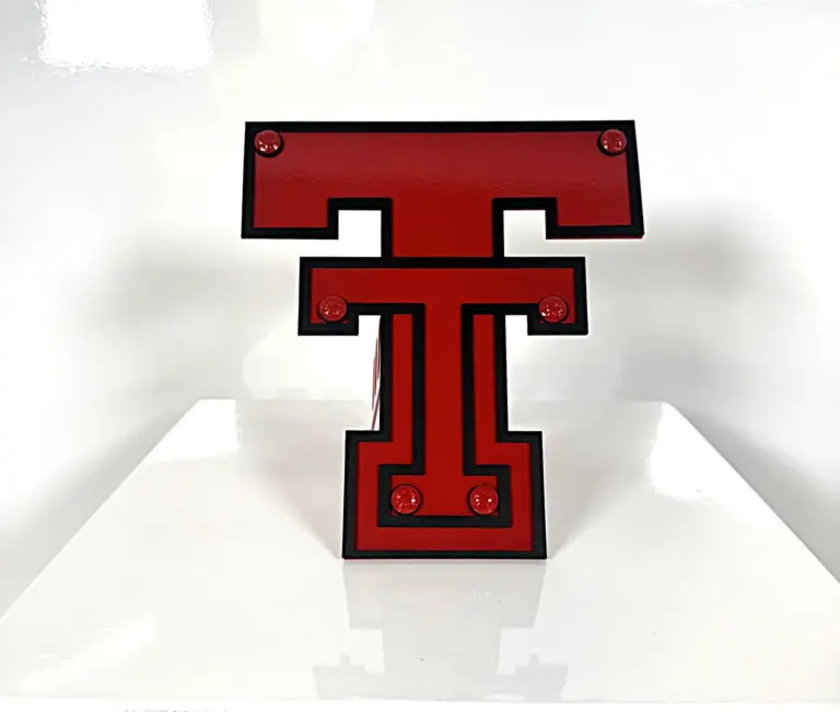 Texas Tech University Hitch Cover- Double T - Gameday Ironworks Texas tech university hitch cover- double t - image 2