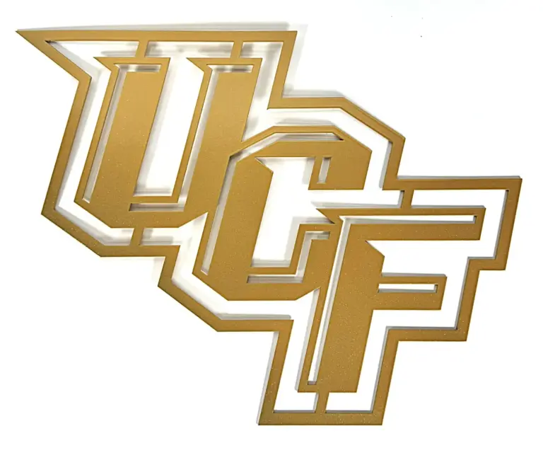 Ucf 1-Color Wall Art - Gameday Ironworks Ucf 1-color wall art
