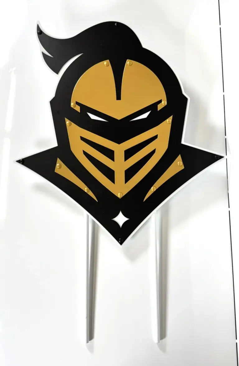 2' Ucf Knight On Stakes - Gameday Ironworks 2' ucf knight on stakes