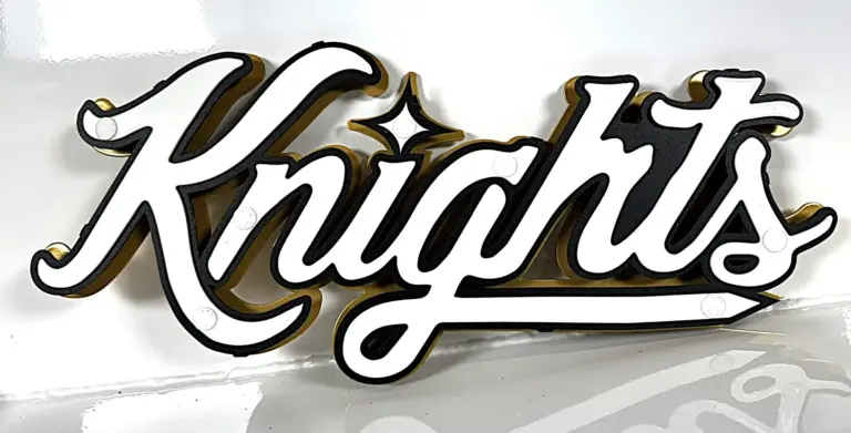 Ucf knights 3d wall art