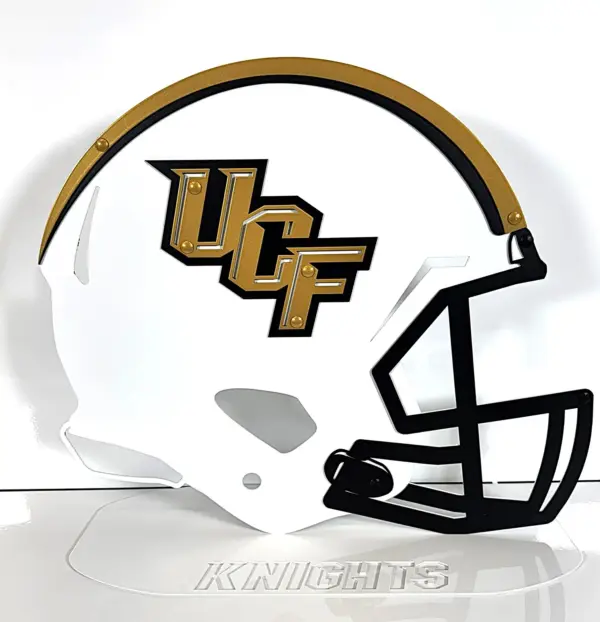 Ucf Football Helmet On Base - Gameday Ironworks Ucf football helmet on base
