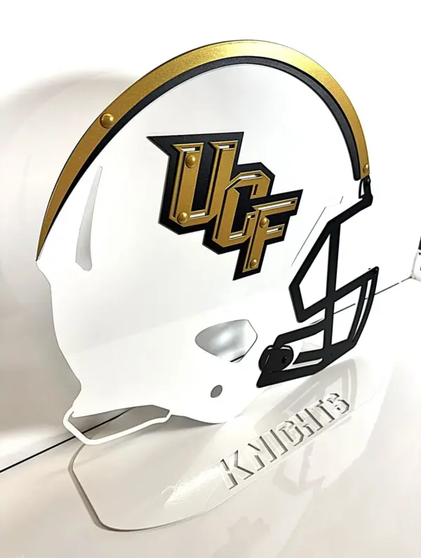 Ucf Football Helmet On Base - Gameday Ironworks Ucf football helmet on base
