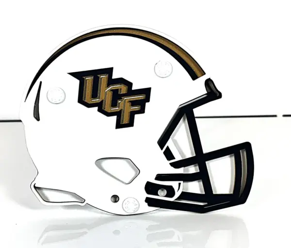 Ucf Football Helmet Hitch Cover - Gameday Ironworks Ucf football helmet hitch cover