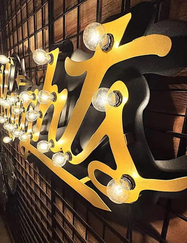 Ucf Knights 3D Lit Sign - Gameday Ironworks Ucf knights 3d lit sign
