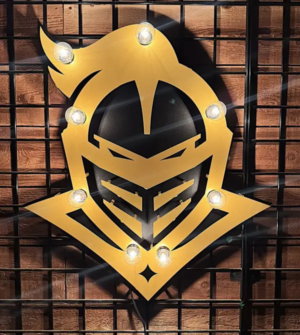 Ucf small lit sign