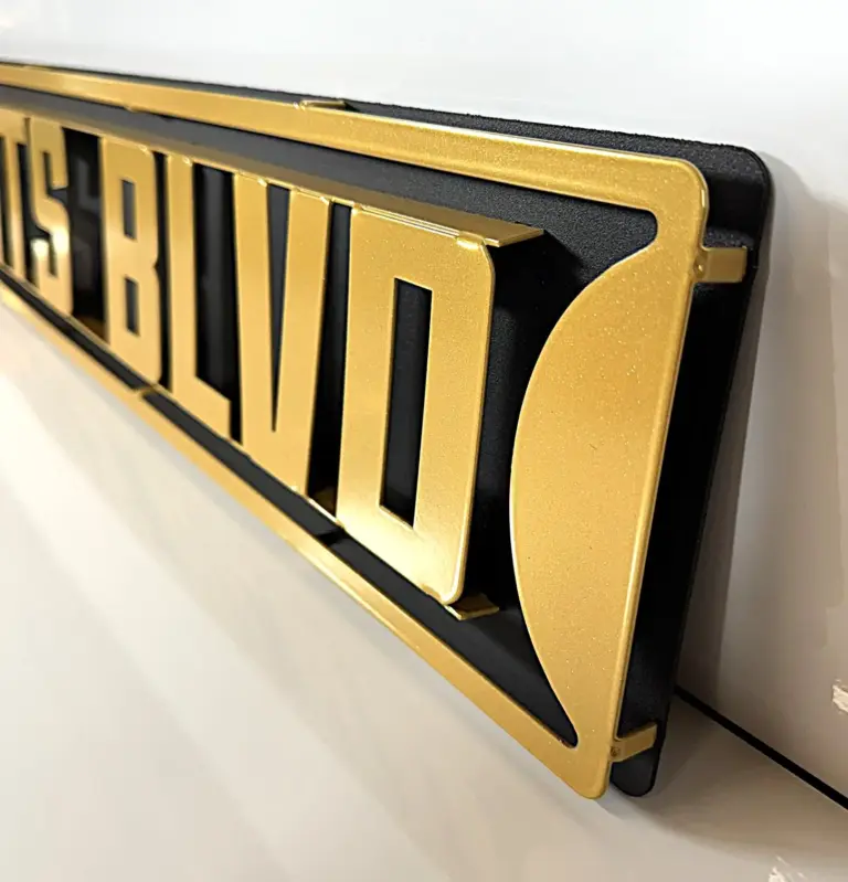 Ucf knights 3d street sign - image 3