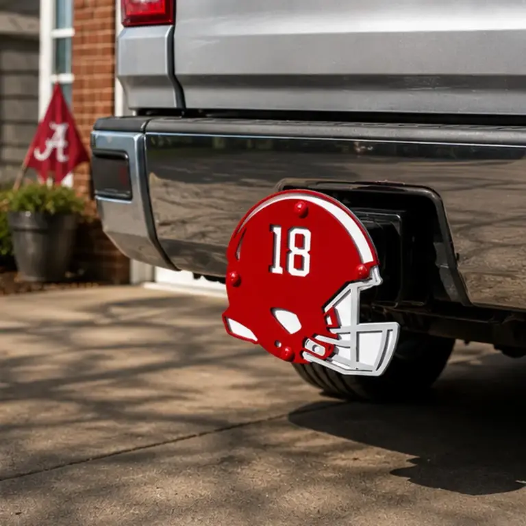 Alabama crimson tide helmet hitch cover - image 3