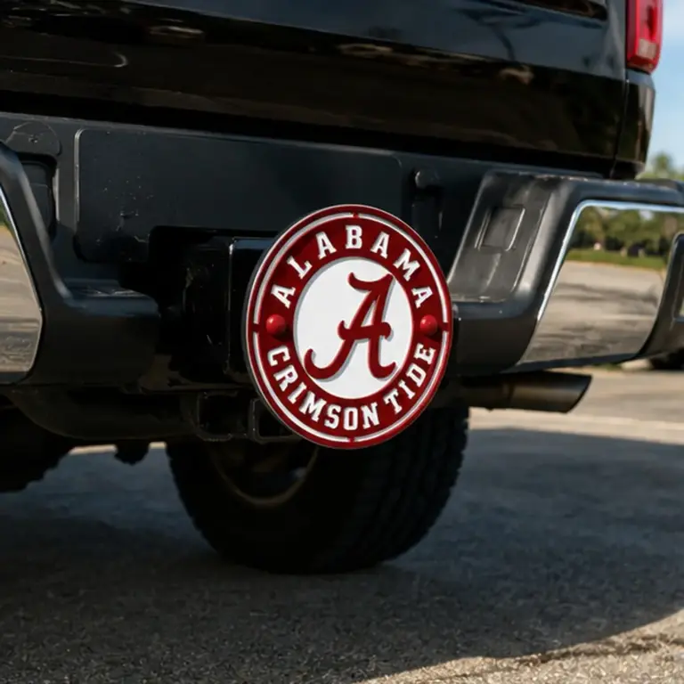 Alabama crimson tide logo hitch cover - image 6
