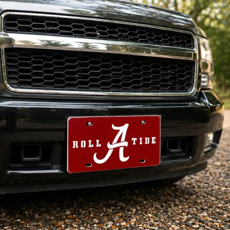 Alabama Crimson Tide Logo Front License Plate - Gameday Ironworks Alabama crimson tide logo front license plate - image 3