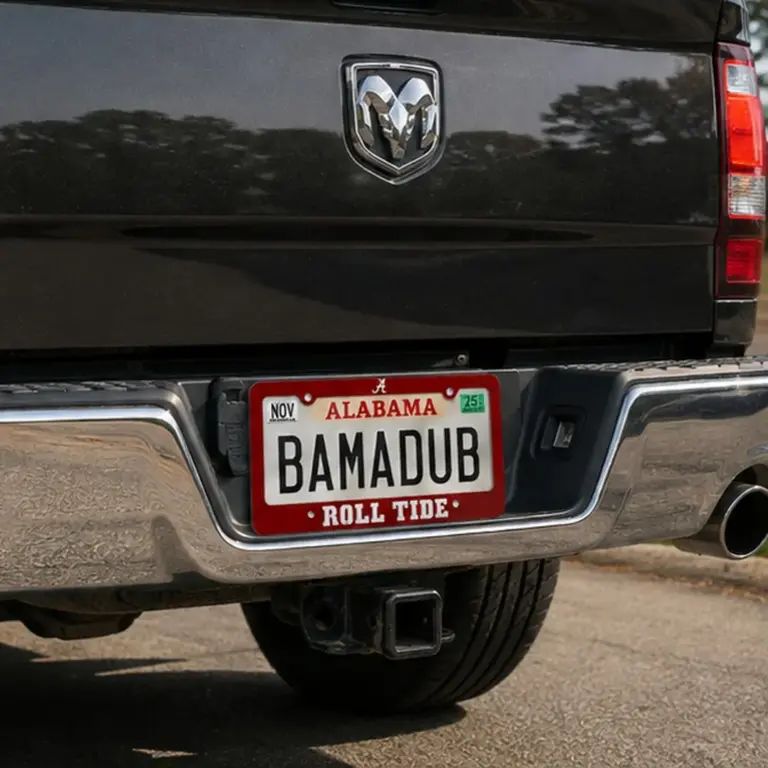 Alabama crimson tide logo license plate frame - image 3