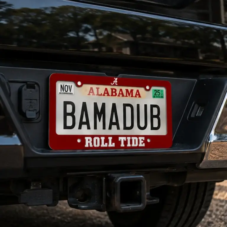 Alabama crimson tide logo license plate frame - image 6