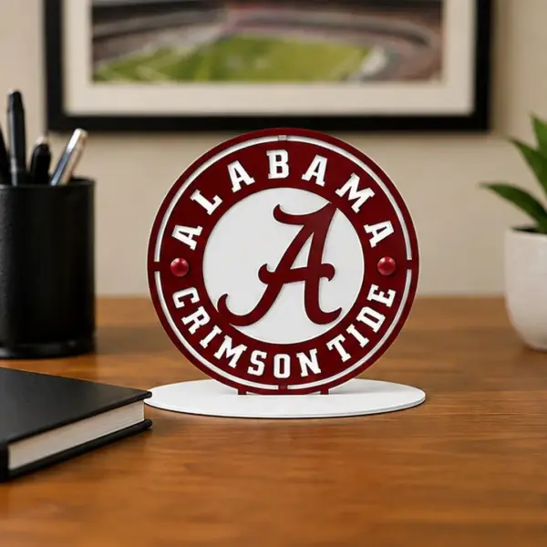 Alabama crimson tide desk topper