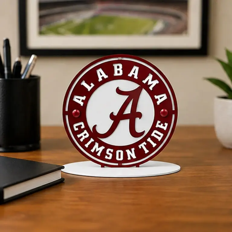 Alabama crimson tide desk topper - image 2