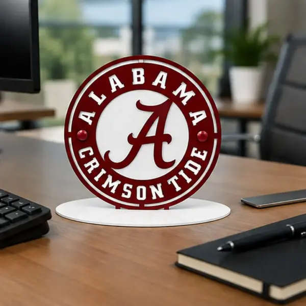 Alabama crimson tide desk topper