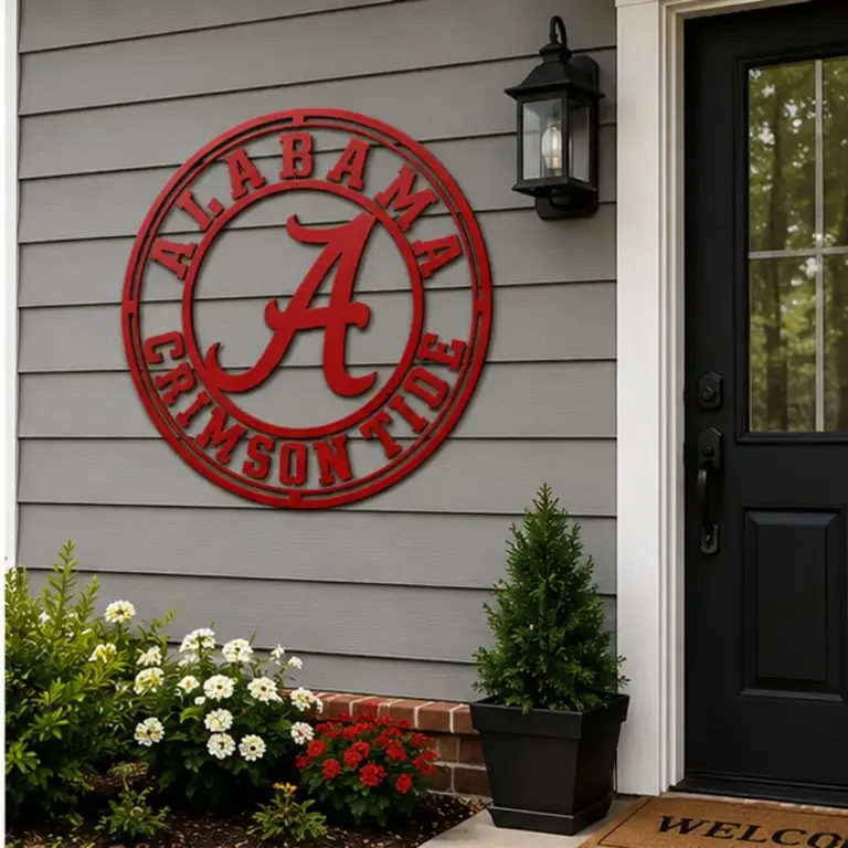 Alabama Crimson Tide Welcome Circle - Gameday Ironworks Alabama crimson tide welcome circle - image 5