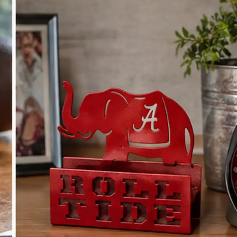 Alabama Crimson Tide 'Big Al' Business Card Holder - Gameday Ironworks Alabama crimson tide 'big al' business card holder - image 3