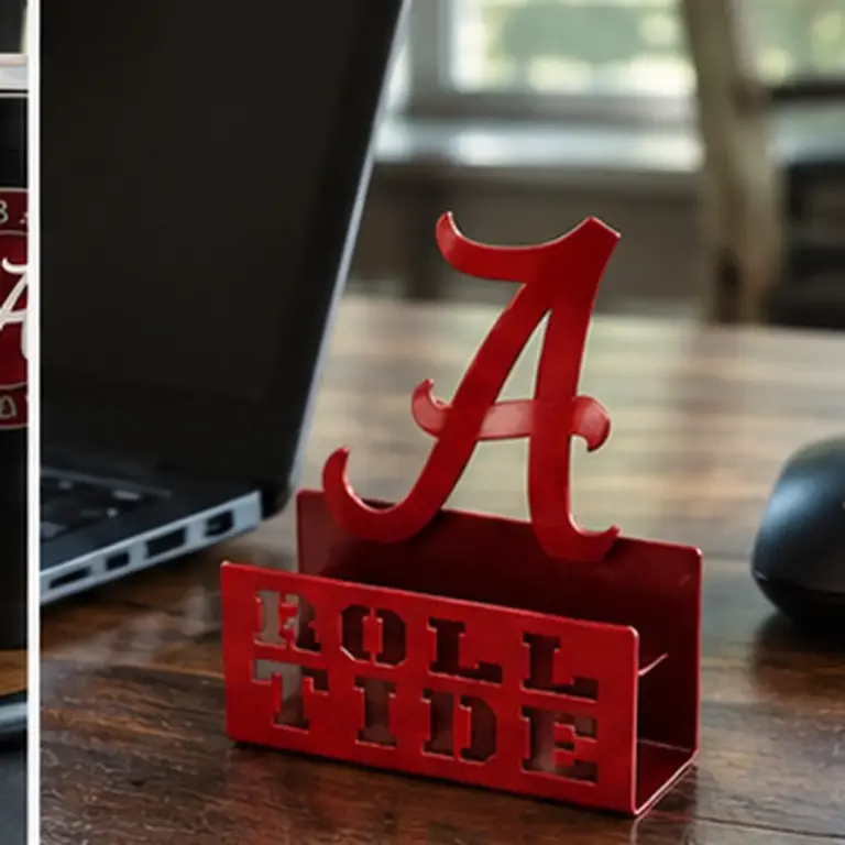 Alabama crimson tide logo business card holder - image 3