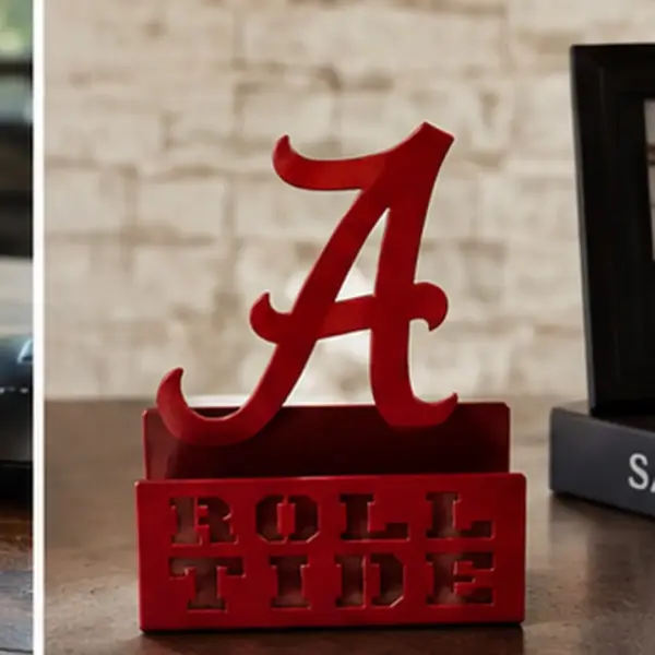 Alabama crimson tide logo business card holder