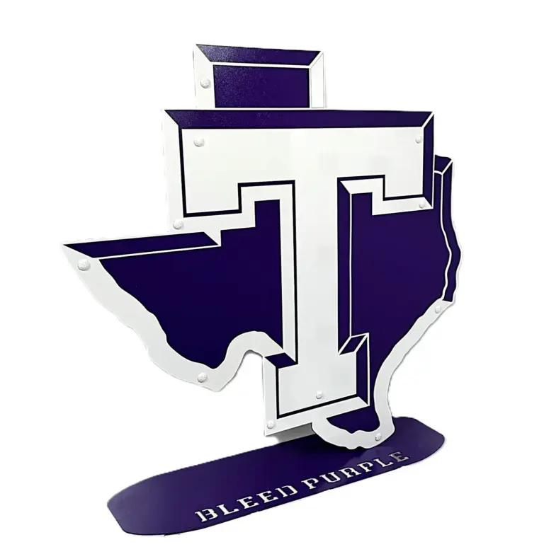 2' Tarleton State Logo On Base - Gameday Ironworks 2' tarleton state logo on base - image 2