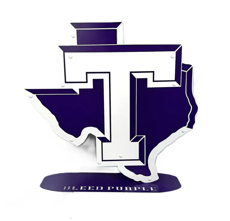 2' Tarleton State Logo On Base - Gameday Ironworks 2' tarleton state logo on base