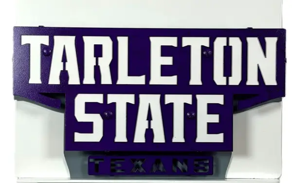 Tarleton State 3D Wall Art - Gameday Ironworks Tarleton state 3d wall art