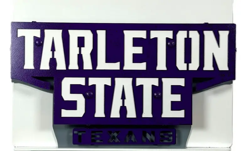 Tarleton State 3D Wall Art - Gameday Ironworks Tarleton state 3d wall art