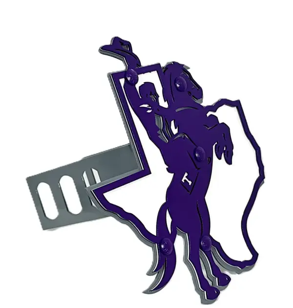 Tarleton State Logo Hitch - Gameday Ironworks Tarleton state logo hitch