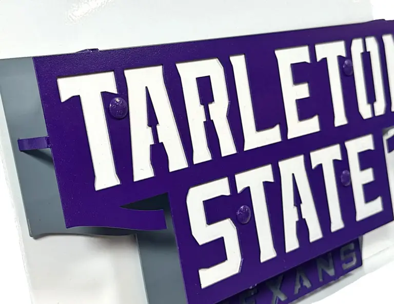 Tarleton State 3D Wall Art - Gameday Ironworks Tarleton state 3d wall art - image 2