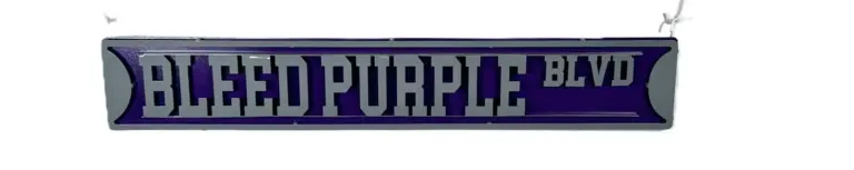 Tarleton state 3d street sign