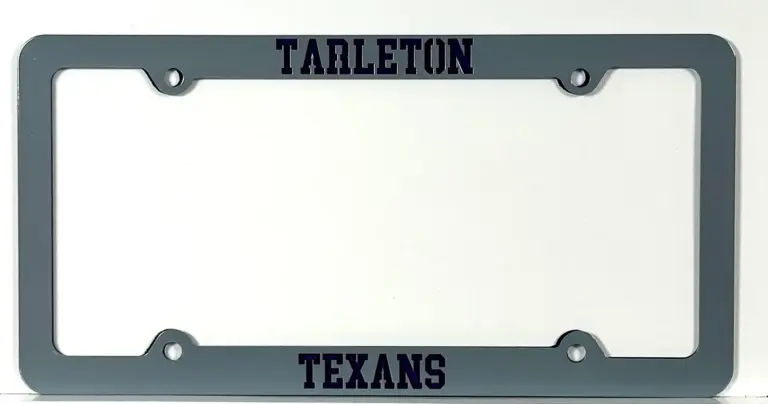 Tarleton texans tag frame