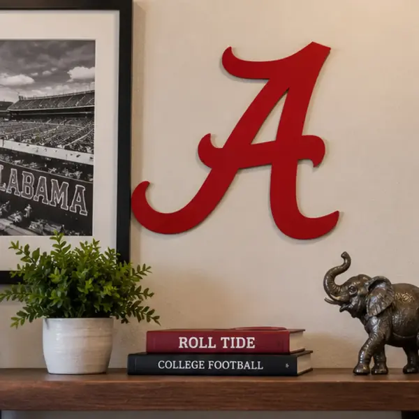 Alabama crimson tide 1-color wall art