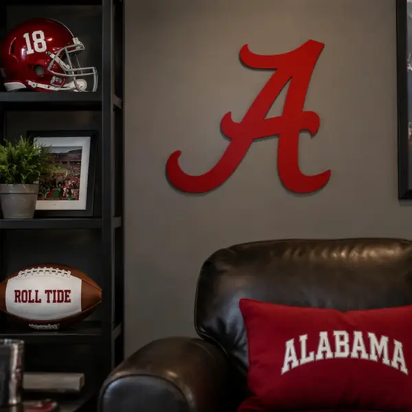 Alabama crimson tide 1-color wall art