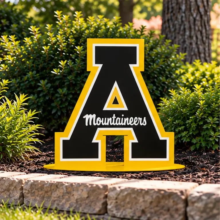 Appalachian state mountaineers logo base sign - image 3